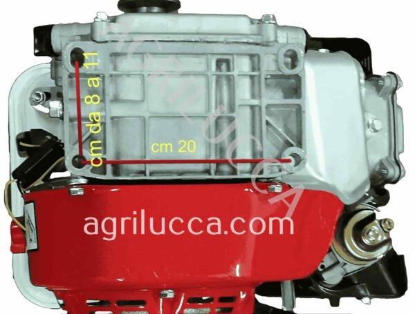 Motore IP460 18 hp avvio elettrico cilindrico 25 mm - immagine 2