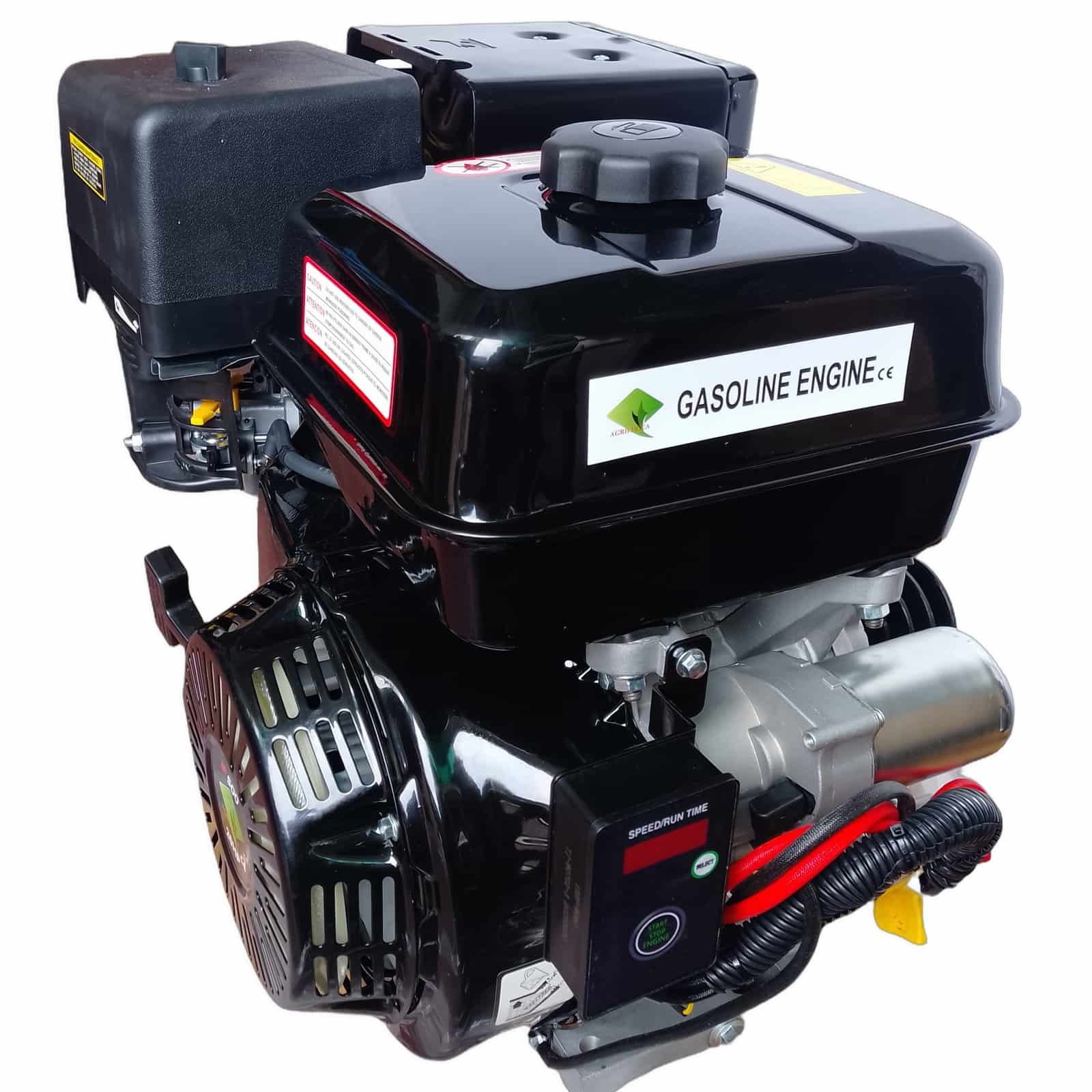 Motore a scoppio 15 hp avvio elettrico e filtro aria olio IP420 7 alt=Motore a scoppio 15 hp avvio elettrico e filtro aria olio IP420
